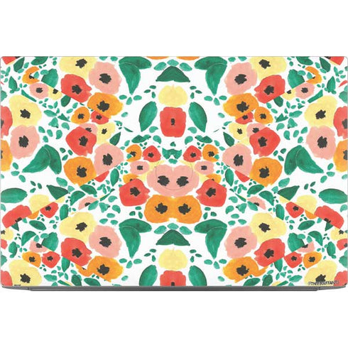 Bouffants and Broken Hearts Geometric Flowers Dell XPS Skin
